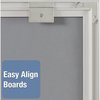 Quartet Dry-erase Board, Magnetic, Aluminum Frame, 48"x31", WE QRTM4831